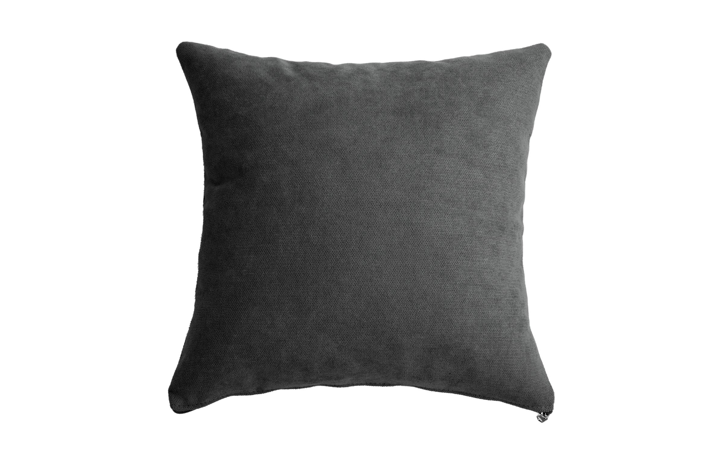 Throw pillow Brilliant 04907, dark grey  1